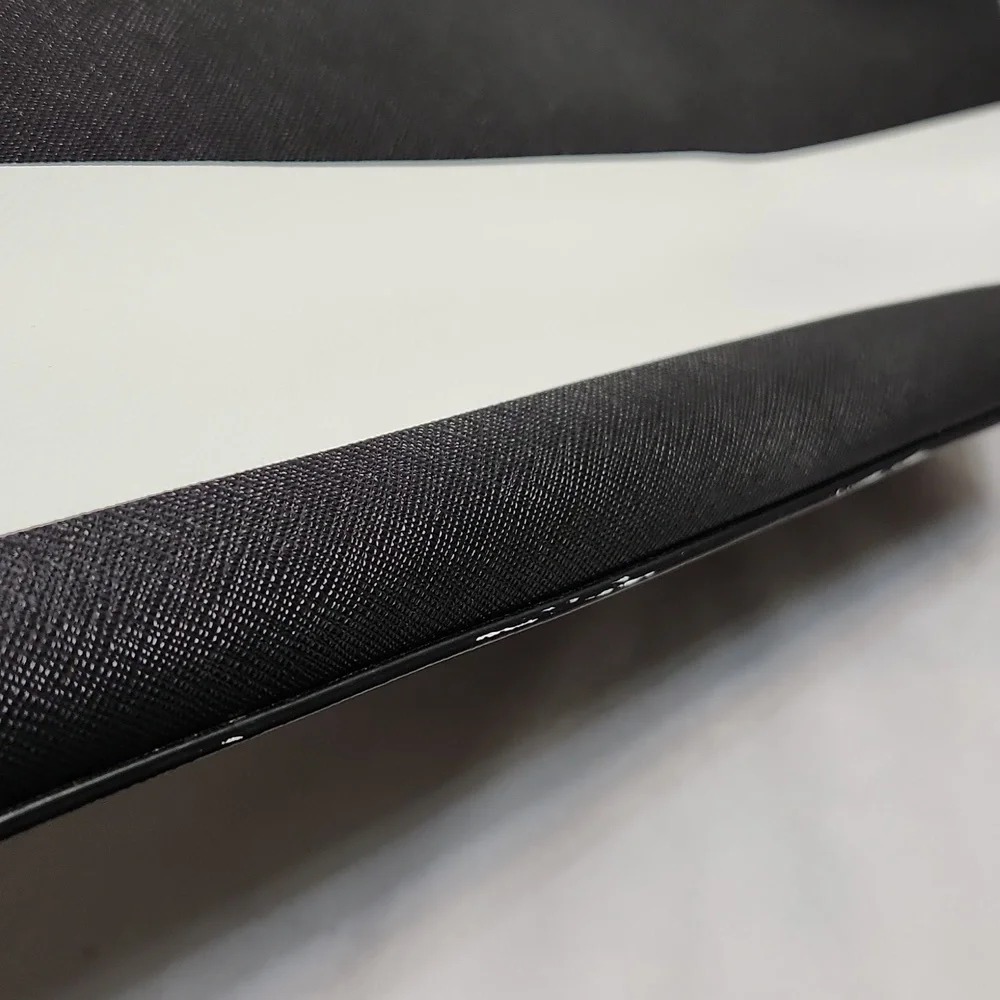 Michael Kors Jet Set Striped Large Black White Travel Tote - Picture 10 of 15